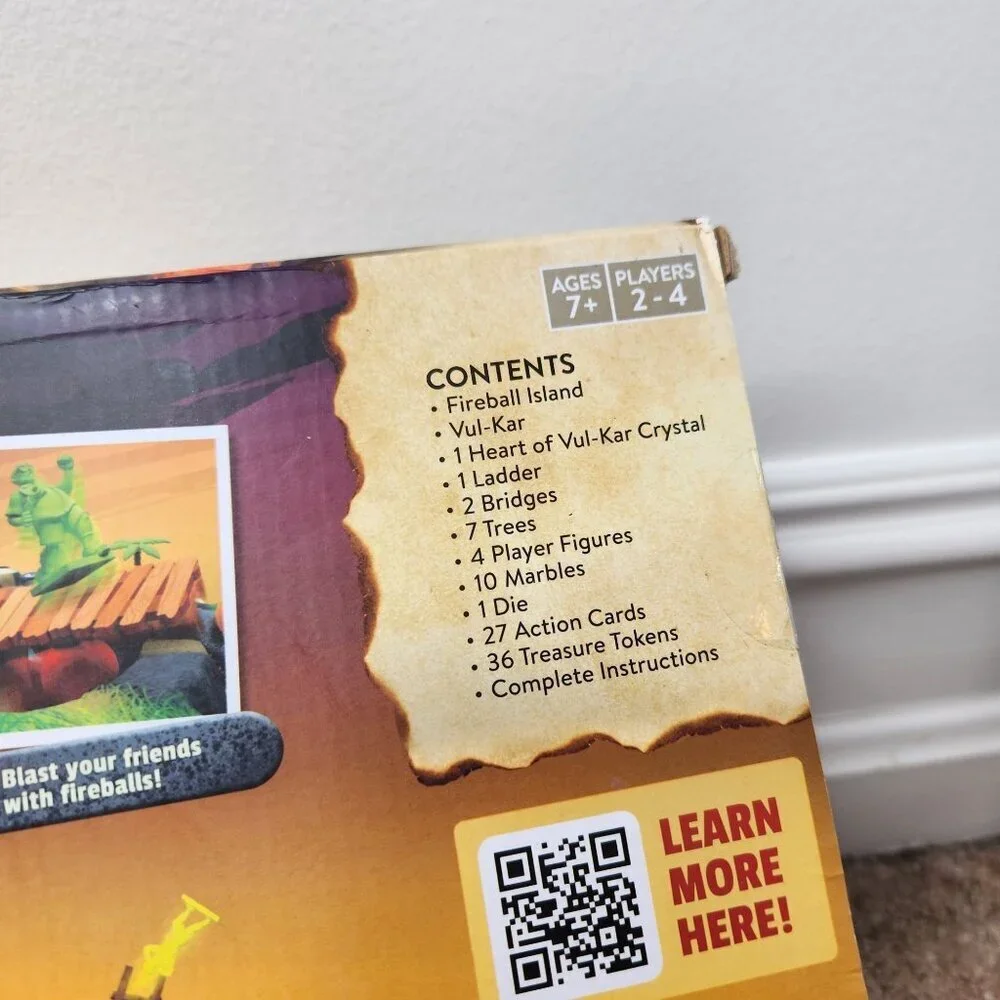 Fireball Island Race to Adventure Goliath Board Game